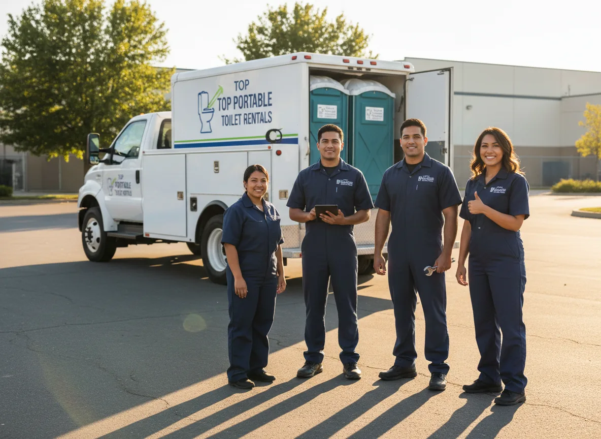 Short Term Porta Potty Rental company in Falkville, AL